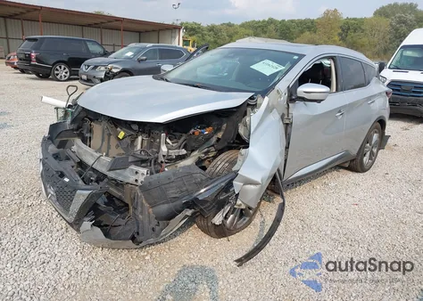 2019 Nissan Murano Platinum from USA, damaged, VIN 5N1AZ2MS5KN112540